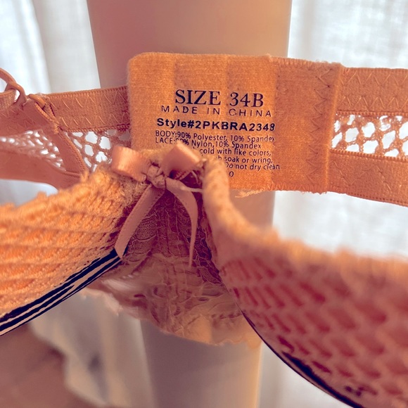 Leopard bra with underwires. 34B. Padded. Mesh back. Sexy. - Picture 2 of 2